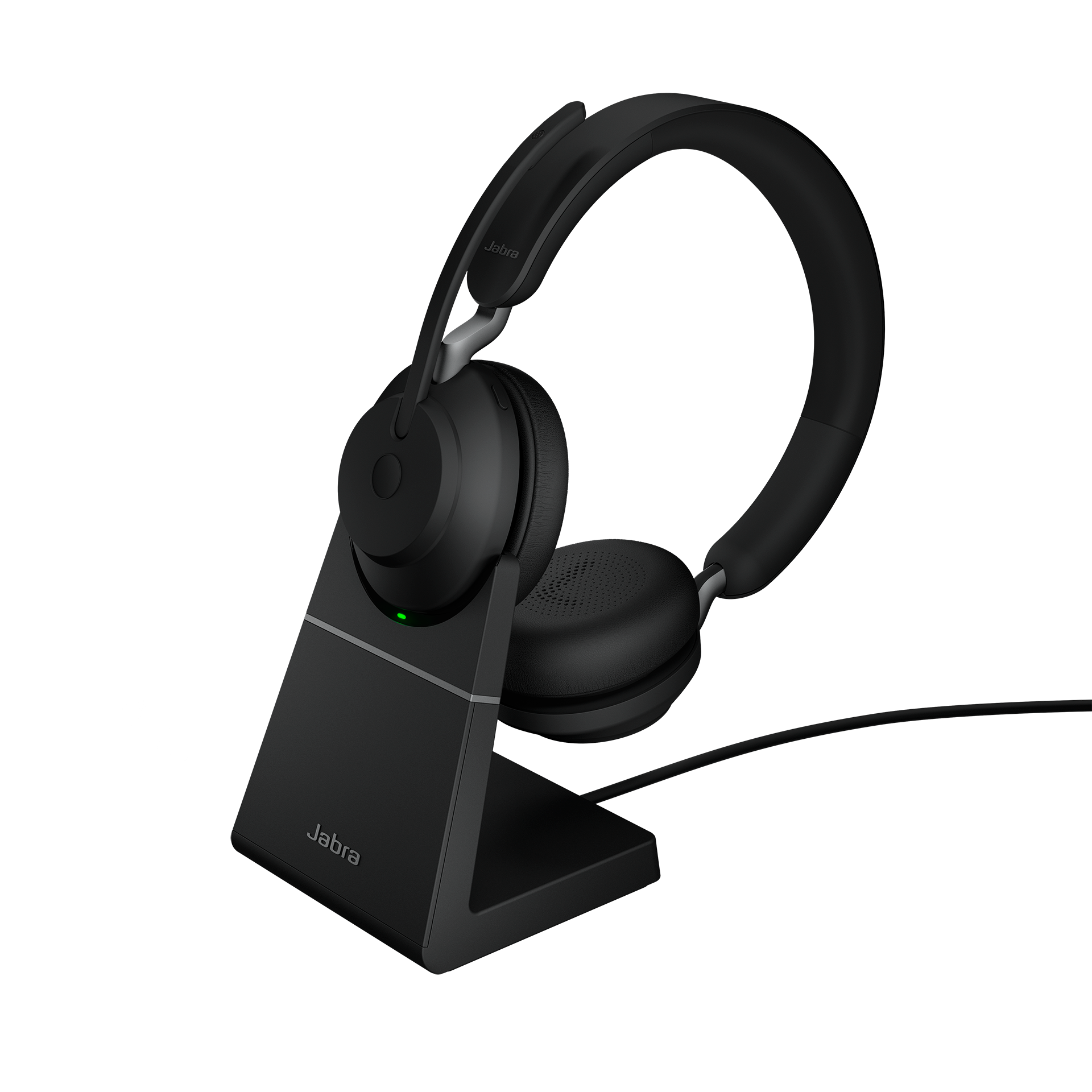 Jabra Evolve2 65 UC Black Stereo Docked