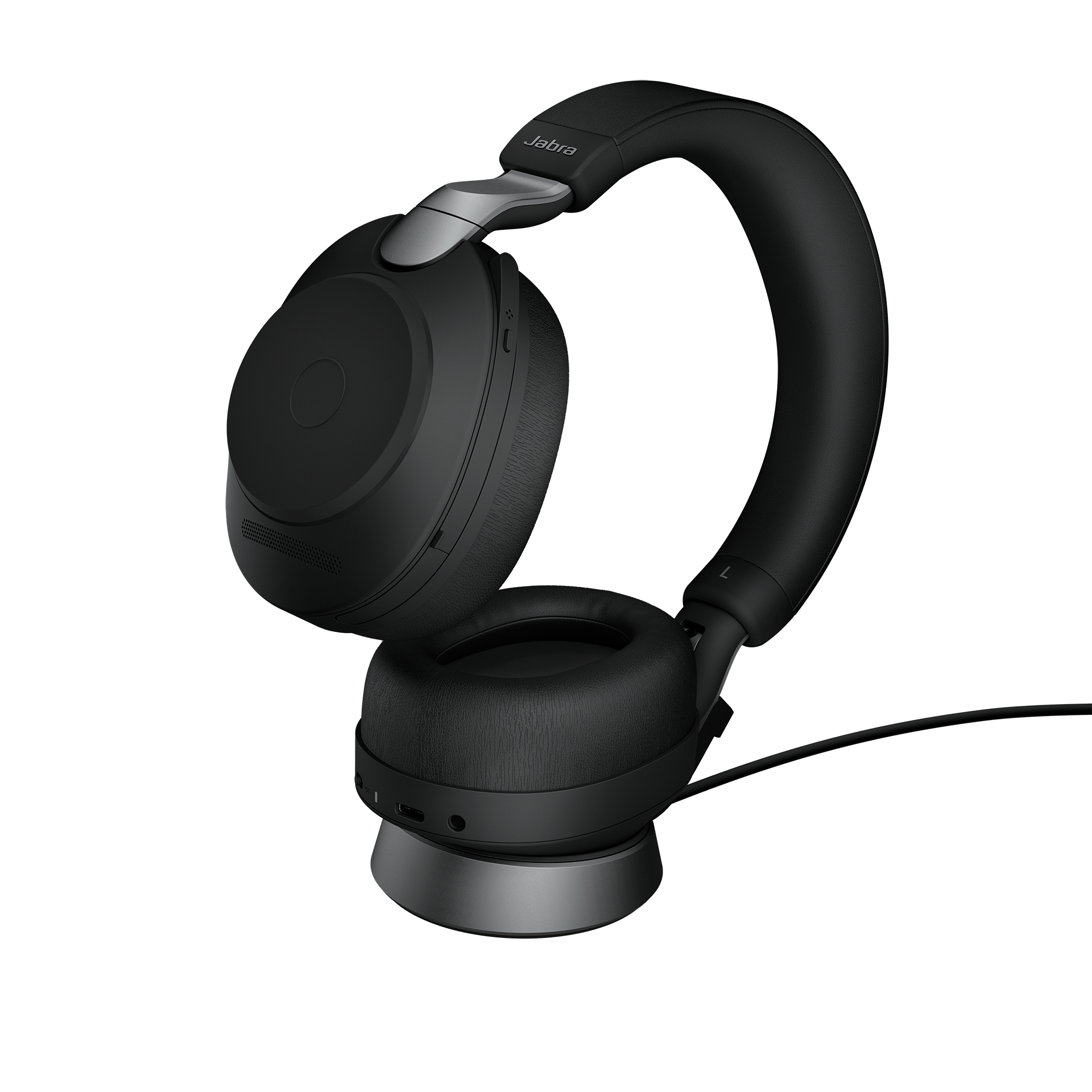 Jabra Evolve2 85 UC Black Docked