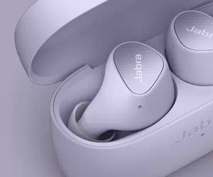 Auriculares Bluetooth Jabra Elite de 3 pulgadas, inalámbricos, aislamiento  de ruido con 4 micrófonos integrados para llamadas claras, graves intensos