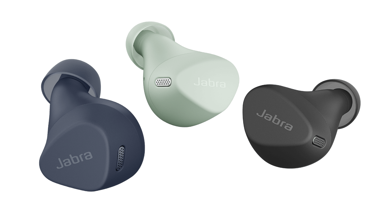 Jabra Elite 4 Active True Wireless Bluetooth Active Noise Cancelling Sweat  & Weather-Resistant In-Ear Headphones with Mic/Remote, Navy