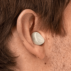Jabra Elite 5 helt trådløse in-ear hodetelefoner (gold beige) - Elkjøp