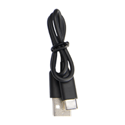 Black USB-C charging cable for Jabra Wireless Noise-Cancelling Headphones