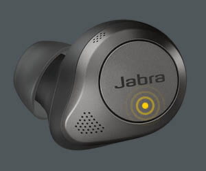 True wireless earbuds with fully Elite 85t adjustable Jabra | ANC
