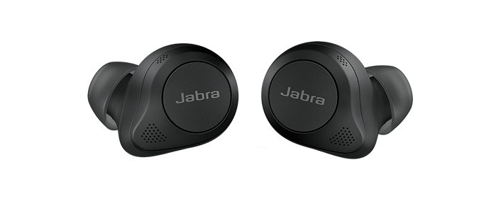 Jabra Elite 85t - Grey Wireless Headset/Music Headphones (Renewed)