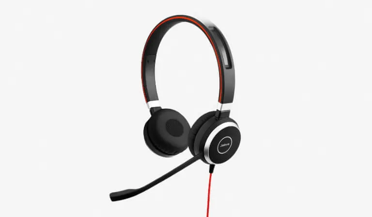 Jabra Evolve 40 headset with quality microphone