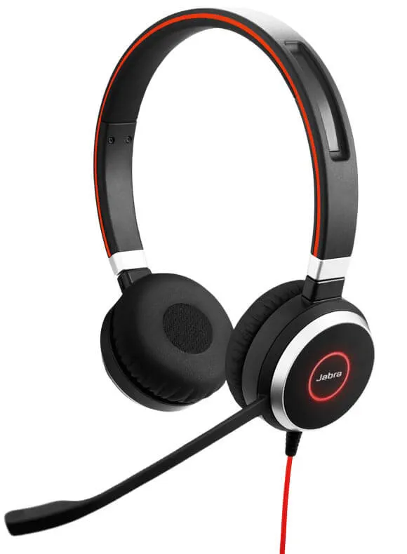 Jabra Evolve 40 headset with microphone quality