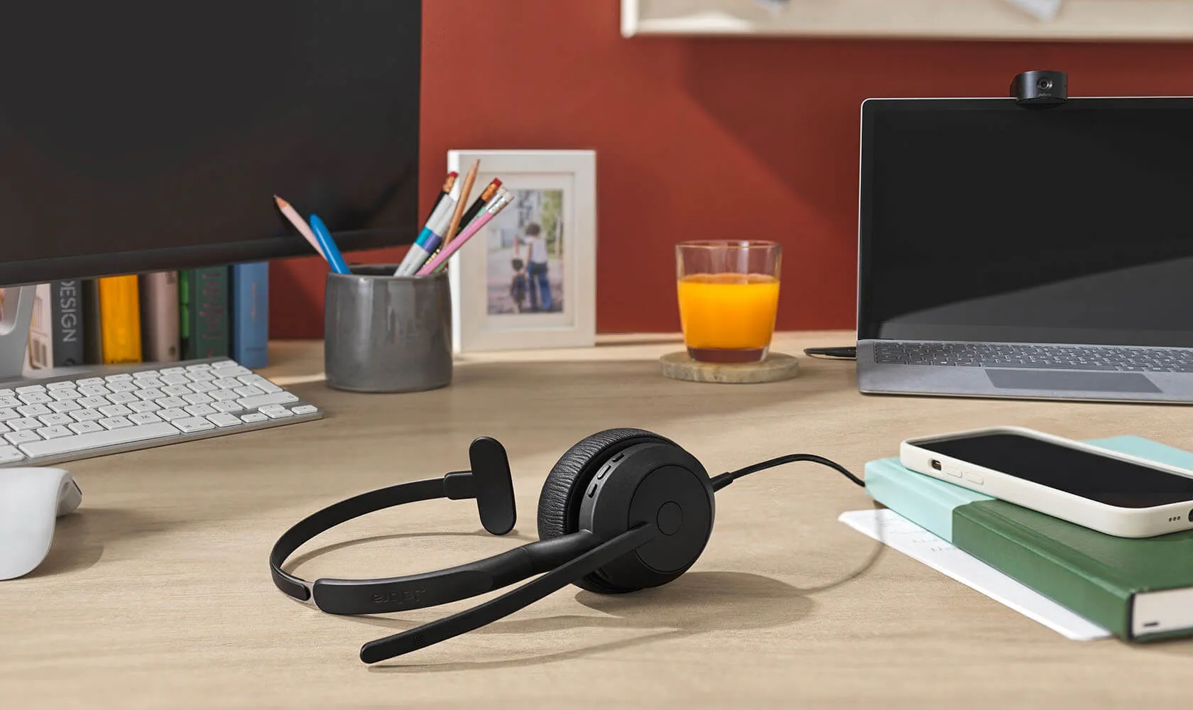Professional wired headset for hybrid Jabra | working 50 Evolve2
