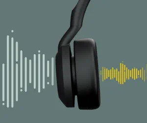 Jabra Evolve2 for working Professional hybrid headset | 55 all-rounder