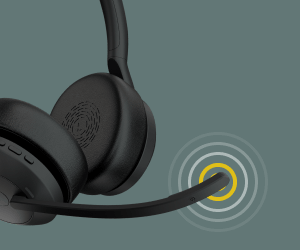 headset for Professional Evolve2 hybrid all-rounder Jabra | 55 working