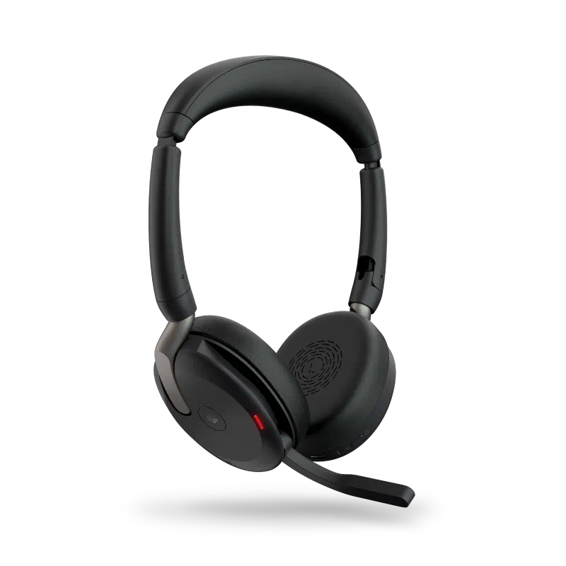 Jabra Evolve 65 SE Duo UC Headset with Charging Stand