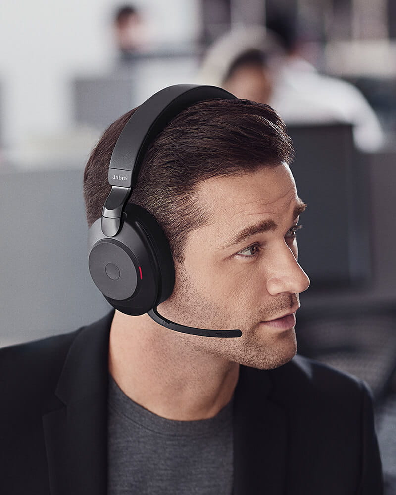 Jabra Evolve2 85 - Engineered to keep you focused. The best headset for  concentration and collaboration.