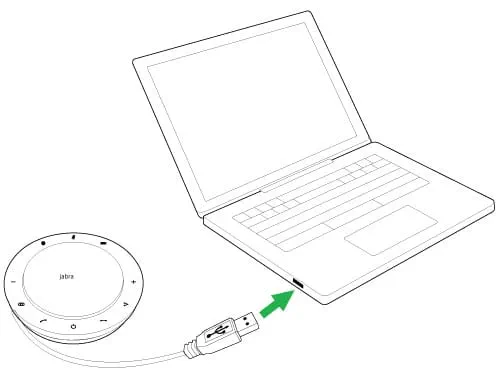 jabra スピーカー オファー bluetooth 使い方