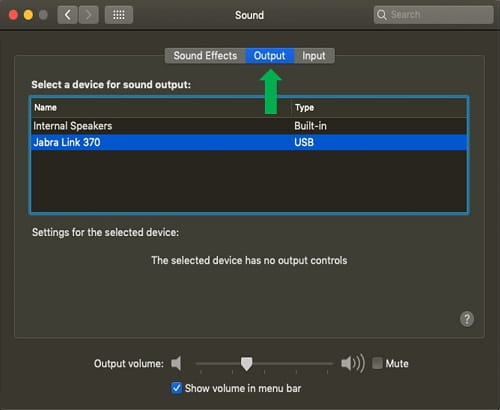 How do I set my Jabra device as the default audio device on my