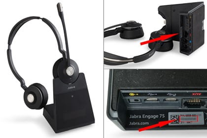 Jabra engage cheap 75 duo headset