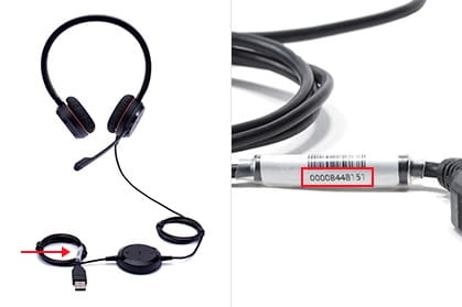 Jabra discount headset enc060