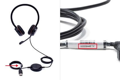 Jabra Evolve 30 II MS Mono - headset - 5393-823-309 - Wired Headsets 