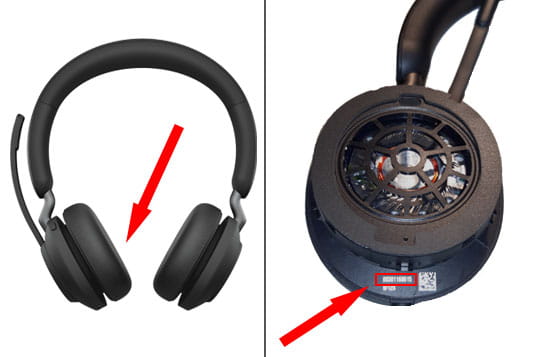 Jabra Evolve2 65 UC Stereo - Headset - on-ear - Bluetooth